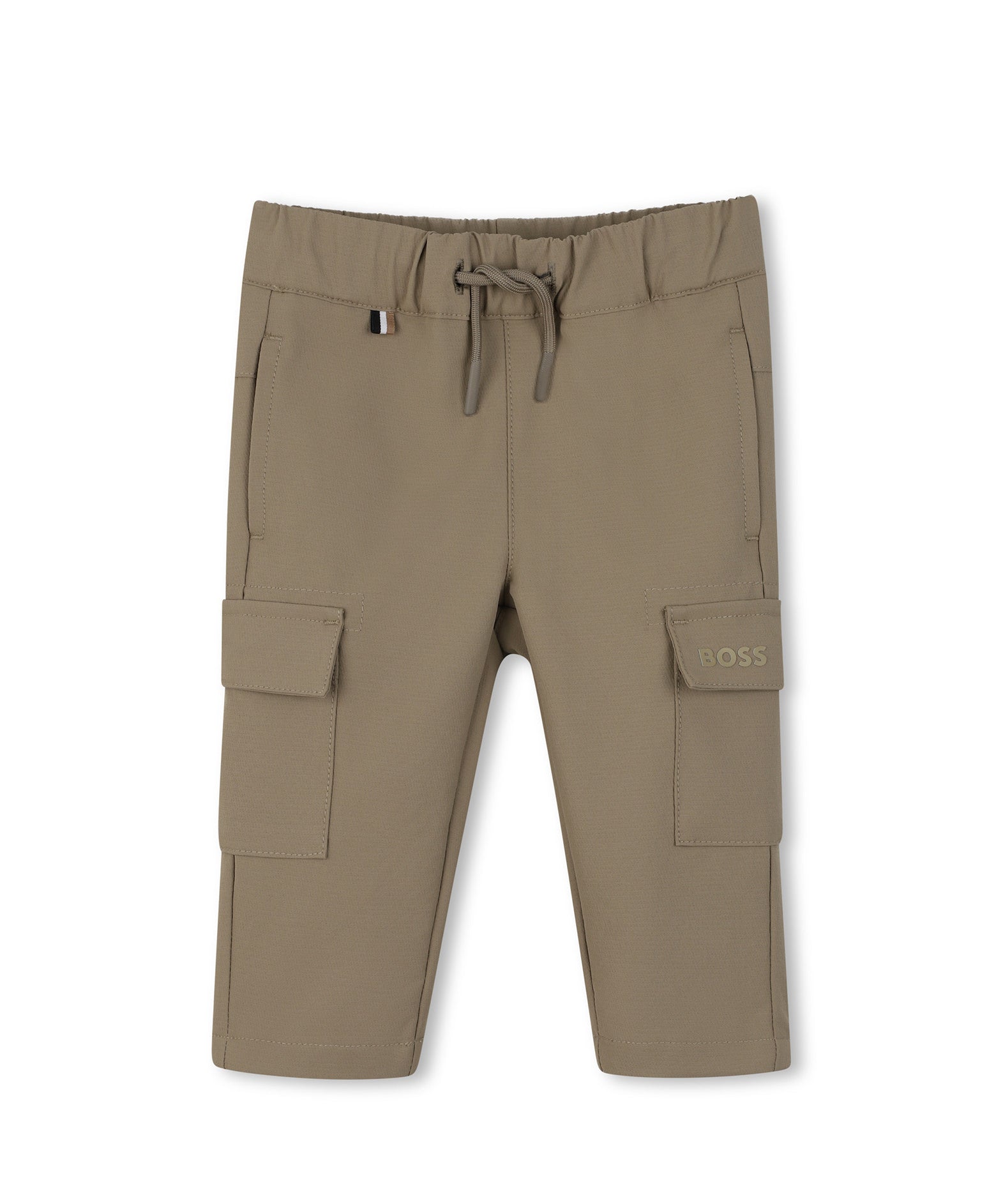 Boss Kids Pantalone Cargo Beige per Neonati
