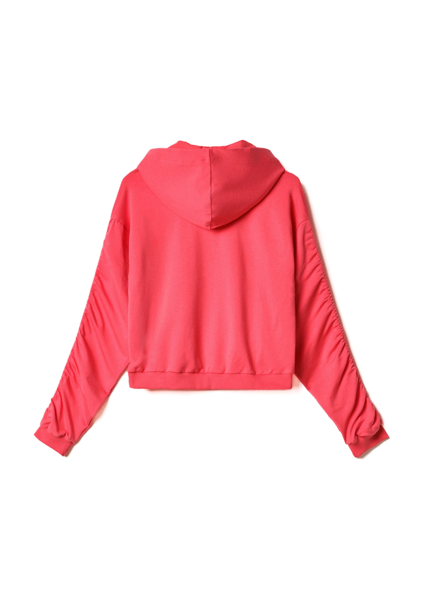 Hinnominate Kids Felpa con Cappuccio Corallo per Bambine