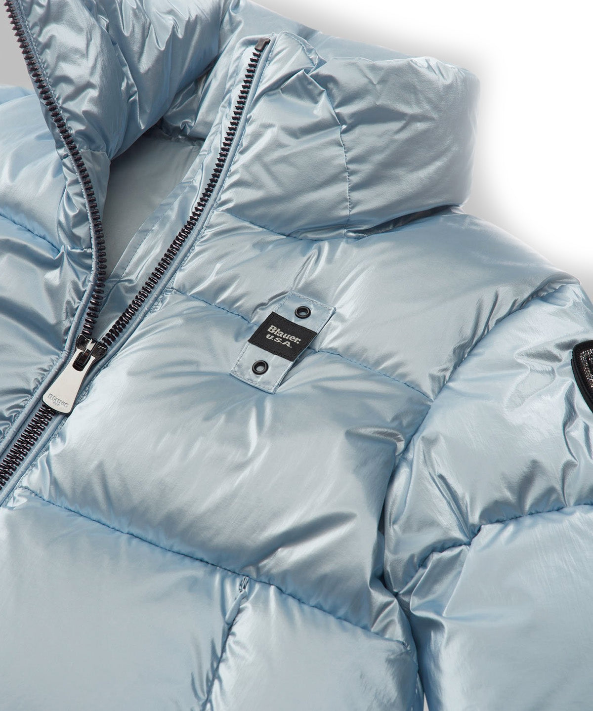Blauer Kids Giubbino Puffy Paula Celeste per Bambine (dettaglio)