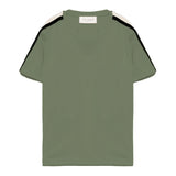 Yes London Green Striped T-Shirt for Kids