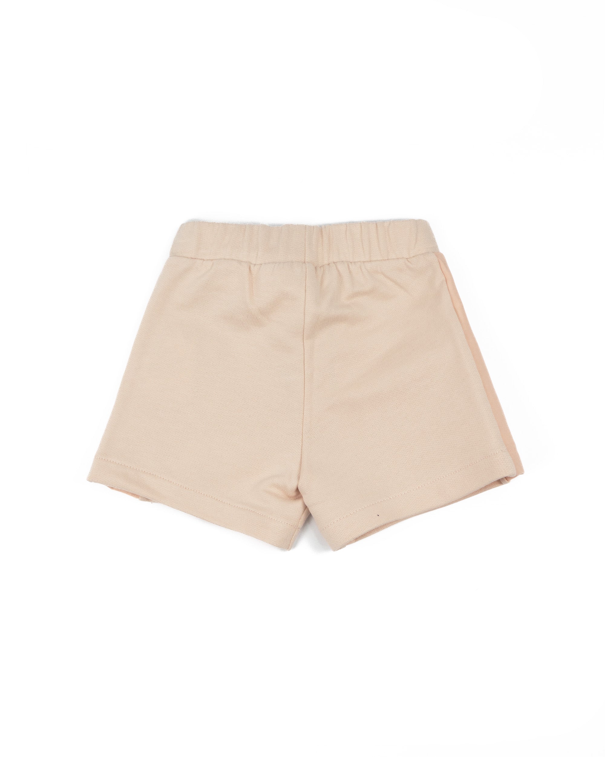 Elisabetta Franchi La Mia Bambina Bermuda Rosa con Logo per Neonate
