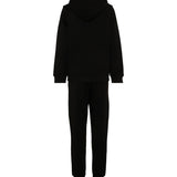 John Richmond Kids Tuta Nero con Logo per Bambini
