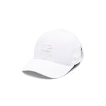 C.P. Company Kids Berretto Bianco con Applicazione per Bambini (fronte)