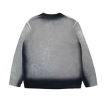 Diesel Kids Maglioncino Grigio Sfumato per Bambini (retro)
