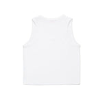 Diesel Kids Top Bianco con Patch Oval D per Bambine