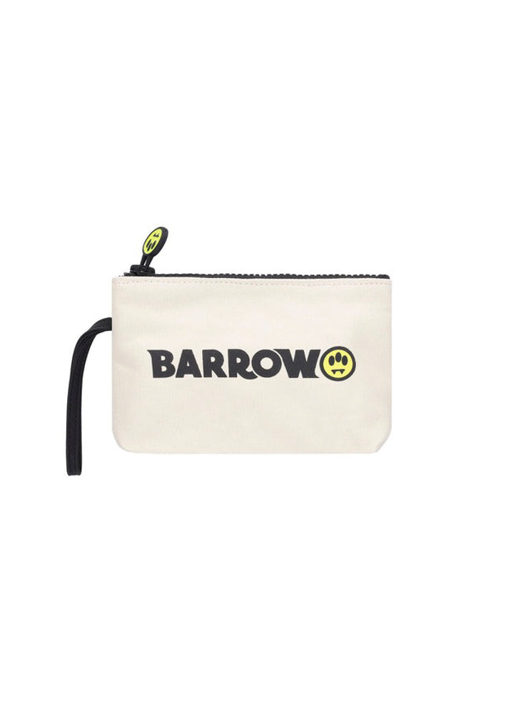 Barrow Kids Pochette Bianca con Logo