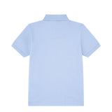 Lacoste Kids Polo Celeste con Logo per Bambini