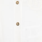 Elisabetta Franchi La Mia Bambina Cardigan Avorio per Neonate (dettaglio)