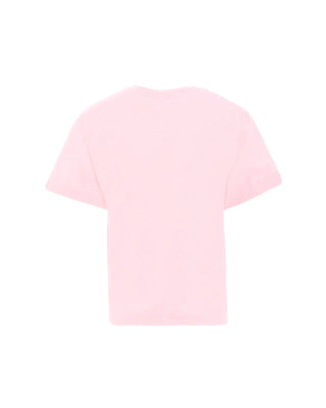Moschino Kids - T Shirt Rosa con Logo per Bambine