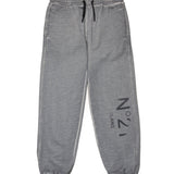 N°21 Kids Dissolving Logo Grey Jogger Pants for Kids