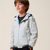 Blauer Kids Giubbino Grigio Polvere Celeste per Bambini