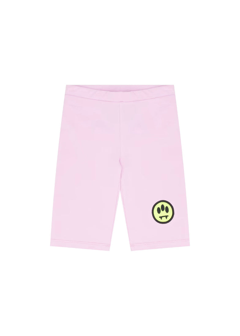 Barrow Kids Ciclista Rosa con Logo per Bambine