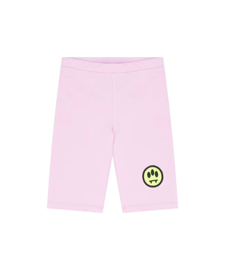 Barrow Kids Ciclista Rosa con Logo per Bambine