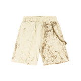 Yes London Kids Bermuda Beige Maltinto con Applicazione per Bambini