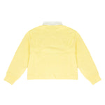 Pinko Kids Felpa Lemon Grass con Colletto a Contrasto per Bambine