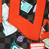 Sprayground Kids Zaino Graffiti Multicolor Unisex