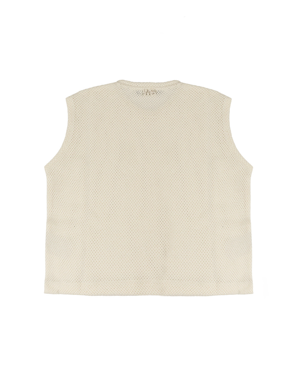I'M Brian Kids Canotta Panna in Maglia Traforata per Bambini