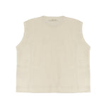 I'M Brian Kids Canotta Panna in Maglia Traforata per Bambini