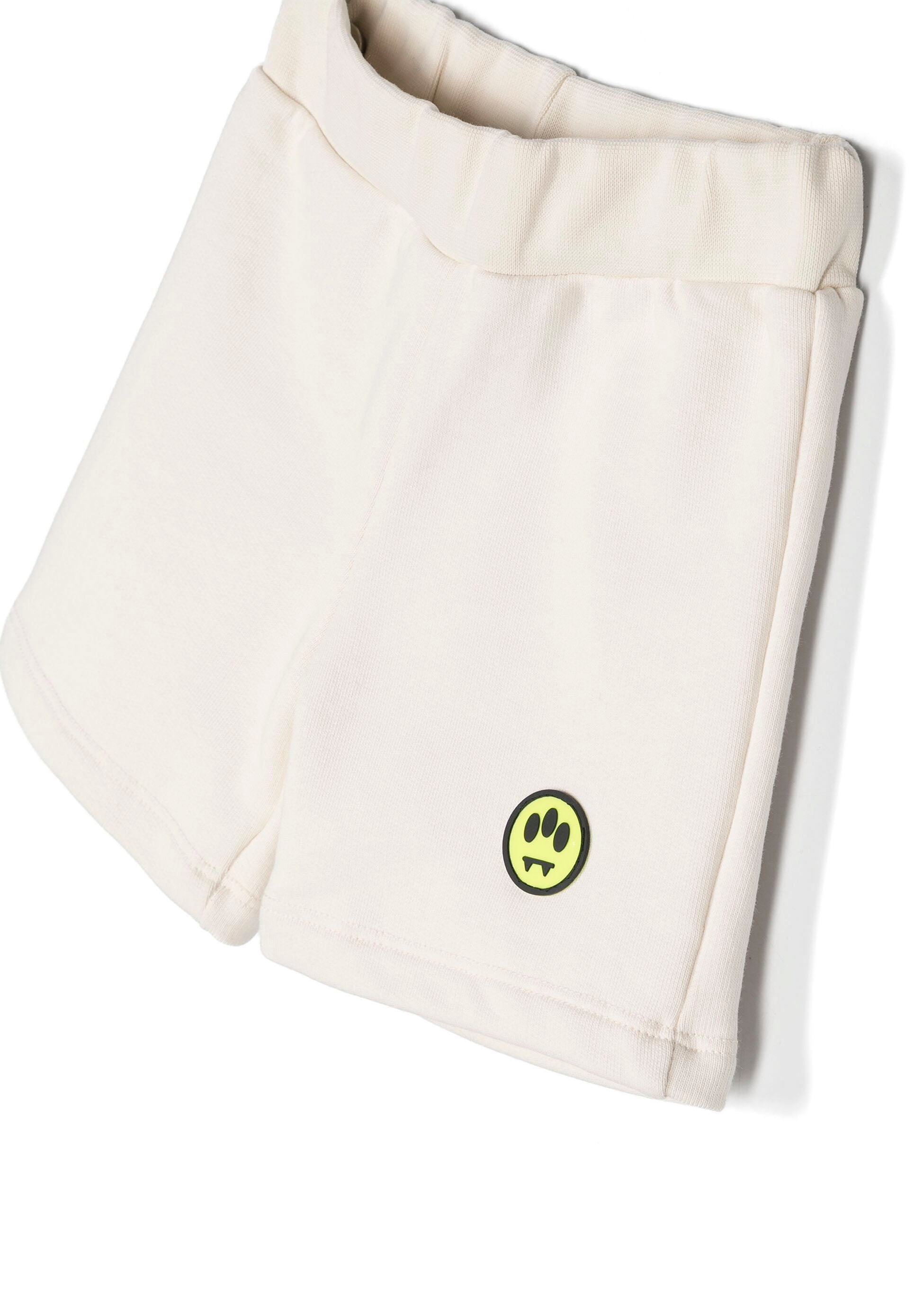 Barrow Kids Completo T-shirt e Short Arancione/Crema 