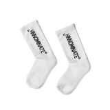 Hinnominate Kids Calzini Bianchi con Logo per Bambini