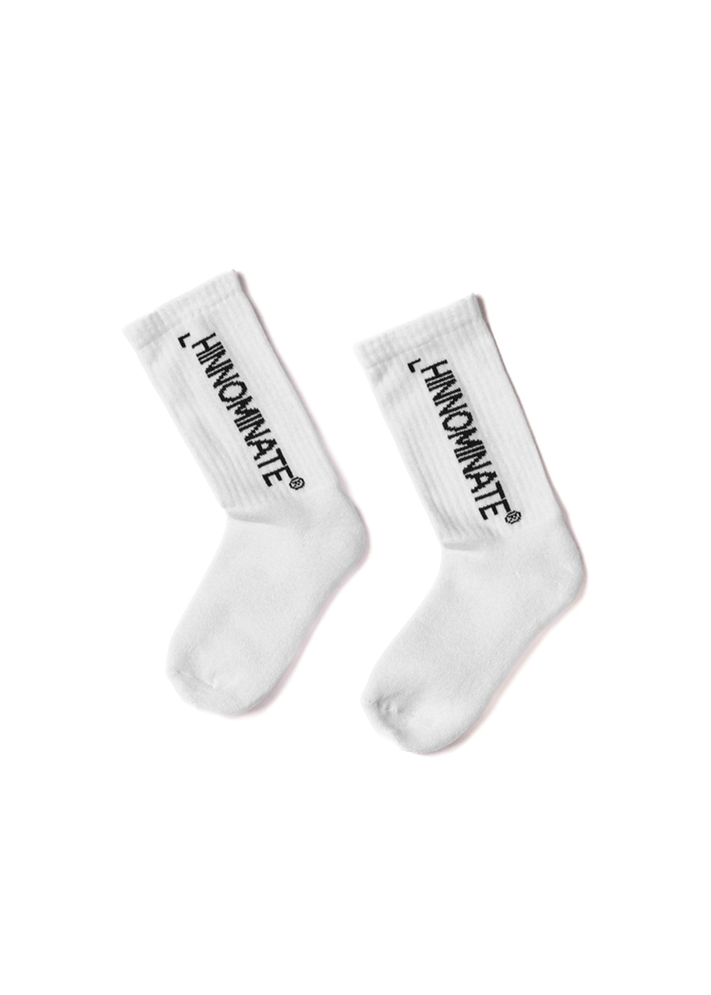 Hinnominate Kids Calzini Bianchi con Logo per Bambini
