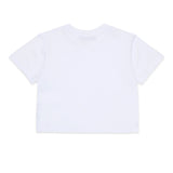 Max & Co Kids T-shirt Bianca con Stampa Logo per Bambine