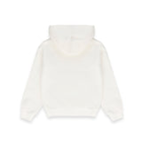 Iceberg Kids Felpa Bianca con Cappuccio e Stampa Logo a contrasto per Bambini