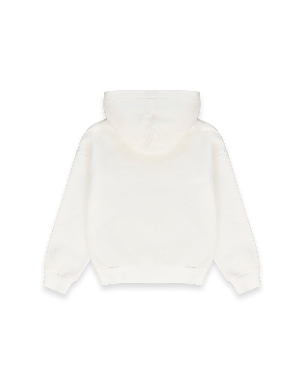 Iceberg Kids Felpa Bianca con Cappuccio e Stampa Logo a contrasto per Bambini