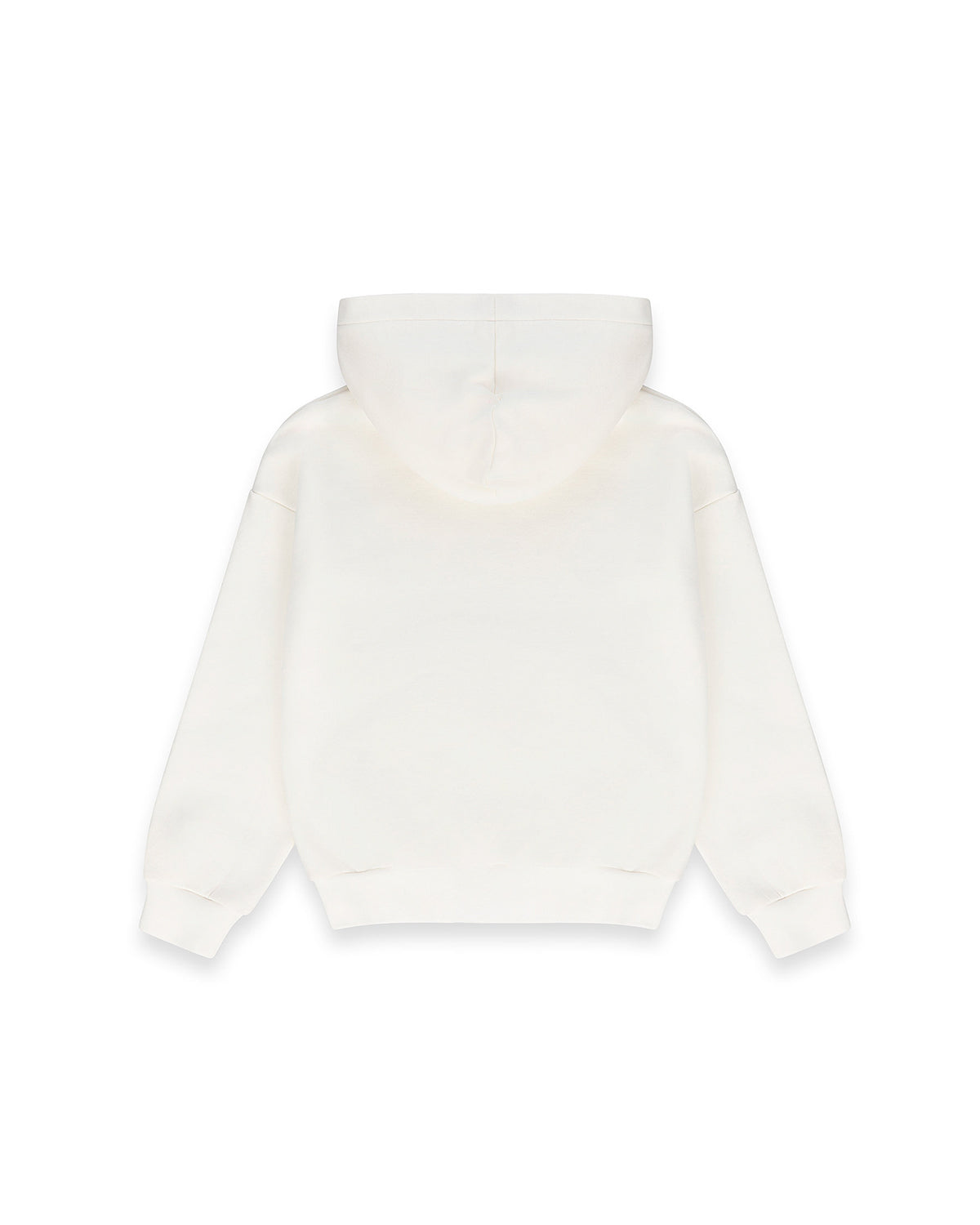 Iceberg Kids Felpa Bianca con Cappuccio e Stampa Logo a contrasto per Bambini