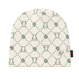 Gabriella Gucci Kids Cappello Bianco e Verde All-Over per Neonati