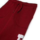 Diesel Kids Pantalone Bordeaux con Stampe per Bambini