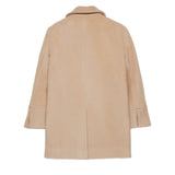 Max & Co Kids Cappotto Classsico Beige per Bambine (retro)