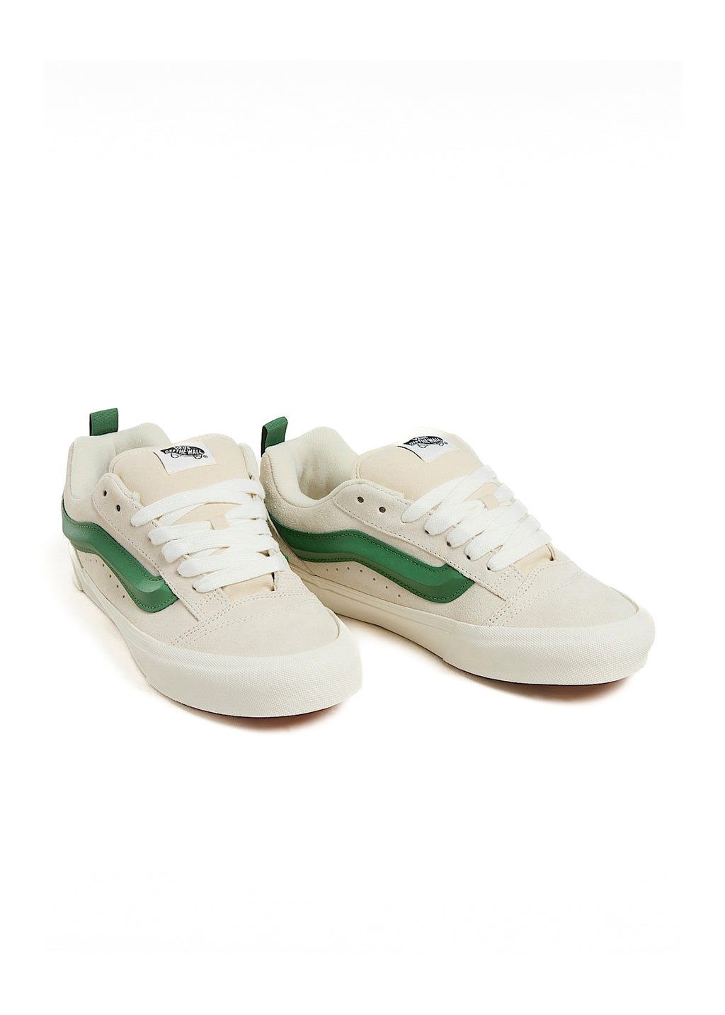 Vans Kids Knu Skool Green/White for Kids