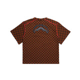 Sprayground Kids T-shirt Marrone con Logo per Bambini