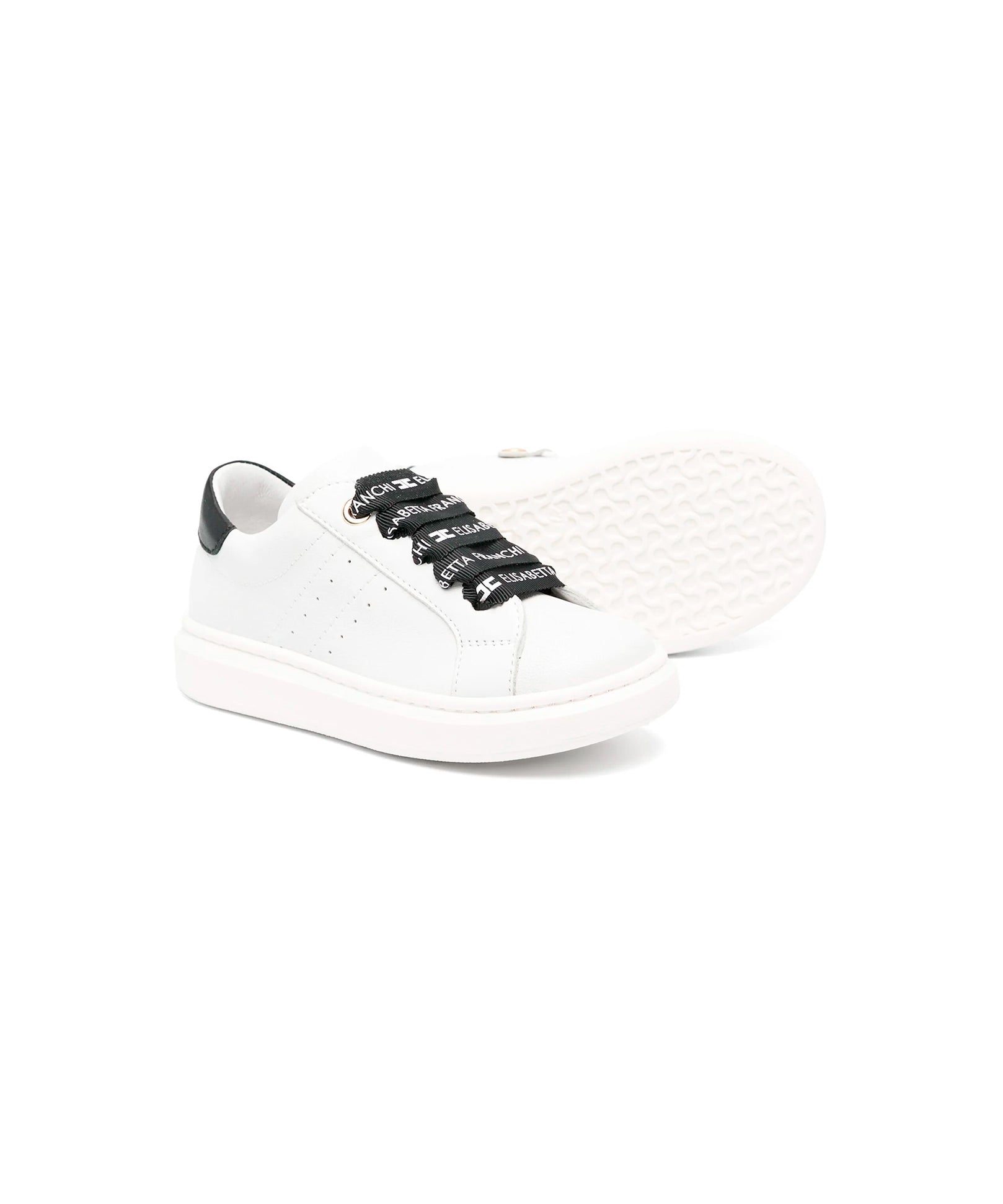 Elisabetta Franchi La Mia Bambina Sneakers Bianco/Nero per neonate