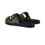 Sensi Kids Urban Sandalo Khaki Doppia Fascia per Bambini (retro)