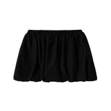 Patrizia Pepe Kids Gonna Nero con Logo per Bambine