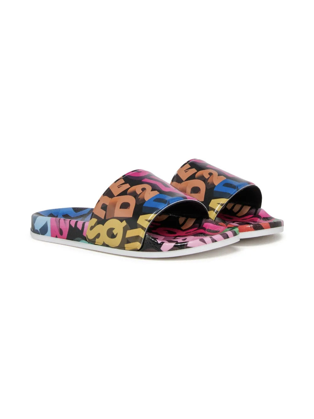 Dsquared2 Kids Sandalo Multicolor All Over Unisex