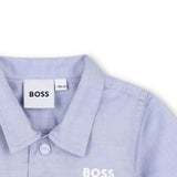 Boss Kids Completo Blu con Logo per Neonati