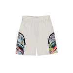Sprayground Kids Bermuda Bianco con Stampa per Bambini