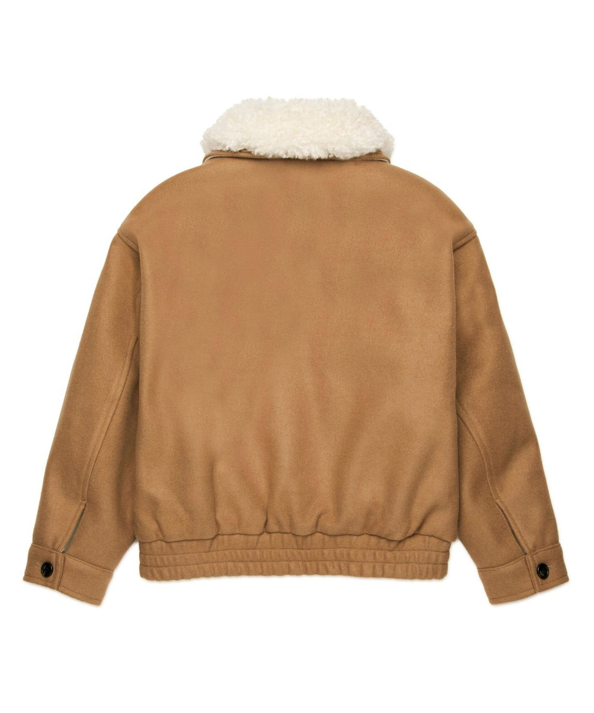 N°21 Kids Bomber Marrone con Pelliccia per Bambine (retro)