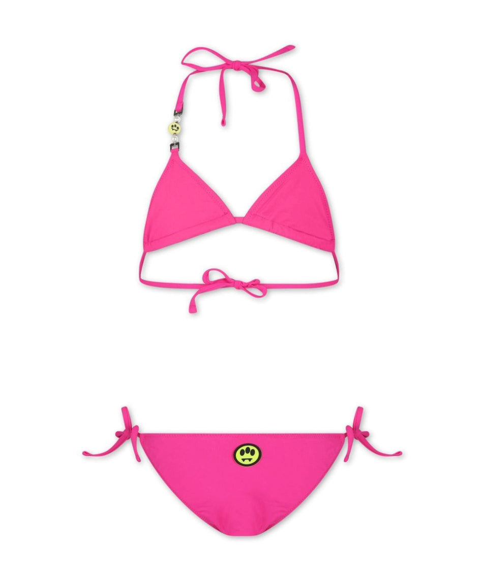 Barrow Kids Bikini Fucsia con Logo