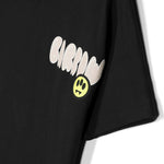 Barrow Kids T-shirt Nera con Stampa Logo e Orsetto