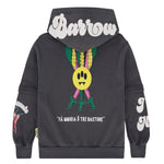 Barrow Kids Felpa con Cappuccio Asfalto per Bambini