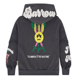 Barrow Kids Felpa con Cappuccio Asfalto per Bambini