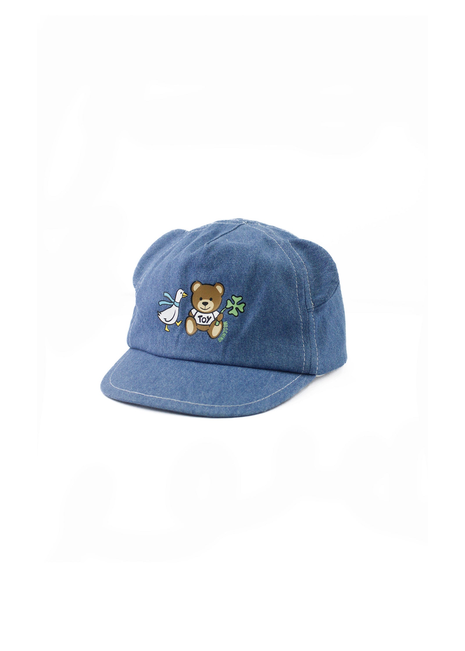 Moschino Kids Cappello con Teddy Ears con Stampa per Neonati