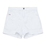 Diesel Kids Bermuda in Denim Bianco per Bambine