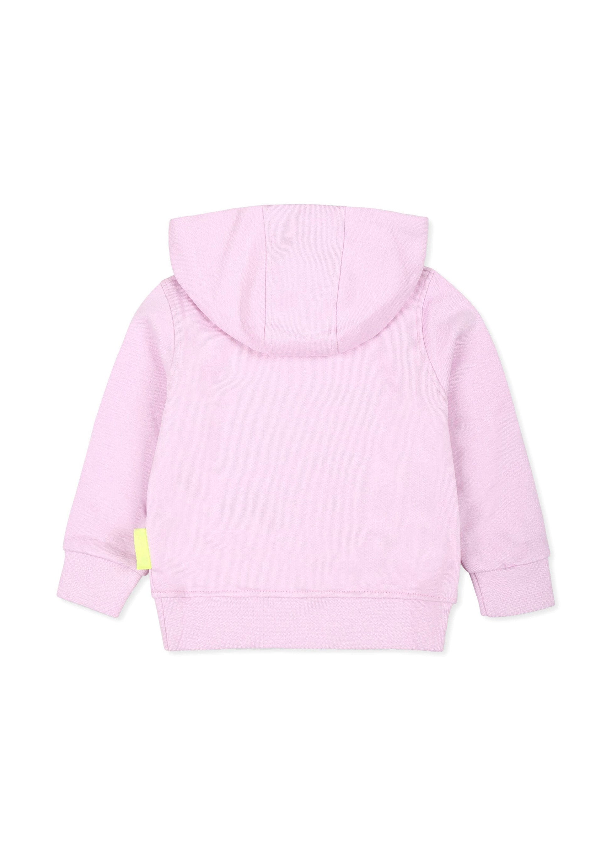 Barrow Kids Felpa Rosa con Cappuccio con Stampa per Neonate (retro)