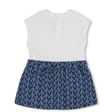 Michael Kors Kids Abito in Denim con Logo per Neonate