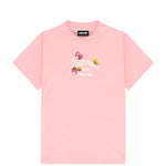Barrow Kids T-Shirt con Stampa Teddy Retro per Bambine